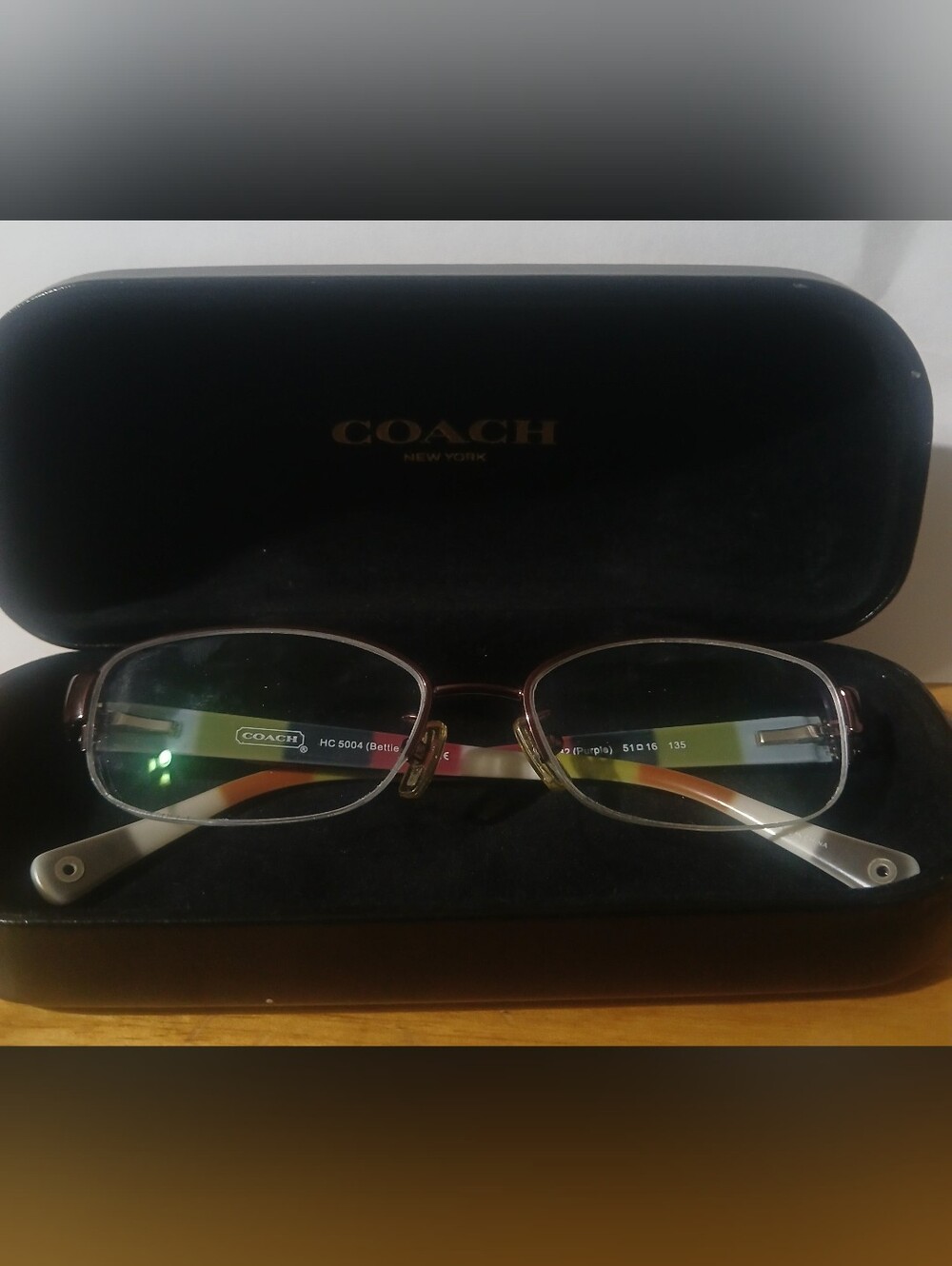 Coach Bettie Glasses And Case